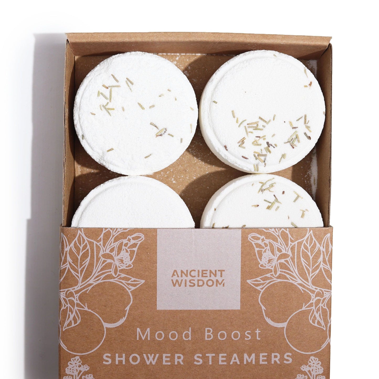 Zen Shower Steamers – Stimmungsaufheller Wellness-Quartett